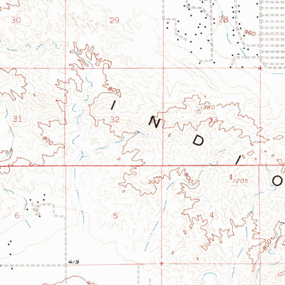 United States Geological Survey Thousand Palms, CA (1958, 62500-Scale) digital map