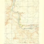 United States Geological Survey Thousand Springs, ID (1951, 24000-Scale) digital map