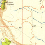 United States Geological Survey Thousand Springs, ID (1951, 24000-Scale) digital map