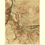 United States Geological Survey Thousand Springs, ID (1954, 24000-Scale) digital map