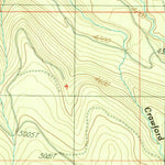 United States Geological Survey Thousand Springs, OR (1985, 24000-Scale) digital map