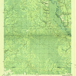United States Geological Survey Thousand Yard Bay, FL (1945, 31680-Scale) digital map