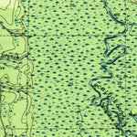 United States Geological Survey Thousand Yard Bay, FL (1945, 31680-Scale) digital map