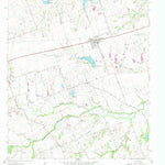 United States Geological Survey Thrall, TX (1964, 24000-Scale) digital map