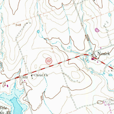 United States Geological Survey Thrall, TX (1964, 24000-Scale) digital map