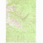 United States Geological Survey Thrapp Mountain, WA (1989, 24000-Scale) digital map