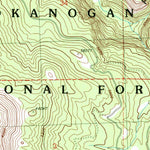 United States Geological Survey Thrapp Mountain, WA (1989, 24000-Scale) digital map