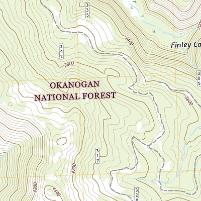 United States Geological Survey Thrapp Mountain, WA (2020, 24000-Scale) digital map
