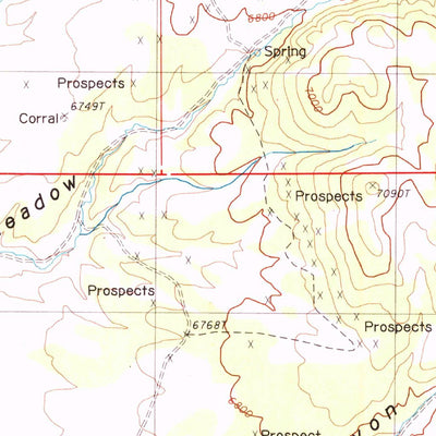 United States Geological Survey Three Bar Ranch, NV (1986, 24000-Scale) digital map
