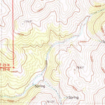 United States Geological Survey Three Bar Ranch, NV (1986, 24000-Scale) digital map