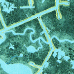 United States Geological Survey Three Bayou Bay, LA (1973, 24000-Scale) digital map