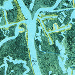 United States Geological Survey Three Bayou Bay, LA (1973, 24000-Scale) digital map