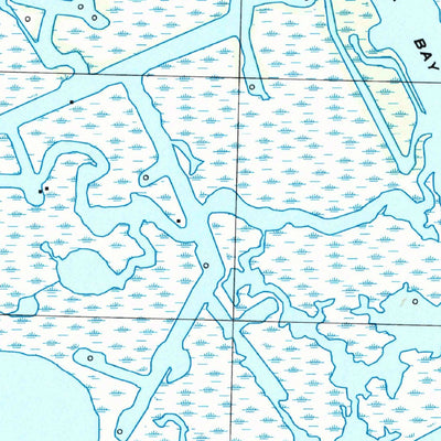 United States Geological Survey Three Bayou Bay, LA (1998, 24000-Scale) digital map