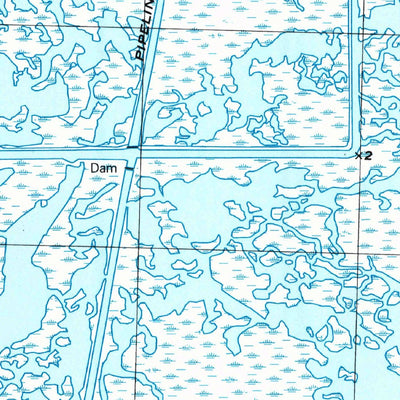 United States Geological Survey Three Bayou Bay, LA (1998, 24000-Scale) digital map
