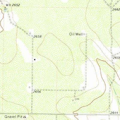 United States Geological Survey Three Bluff Draw SW, TX (1973, 24000-Scale) digital map