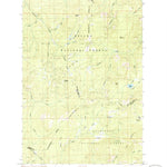 United States Geological Survey Three Brothers, MT (1985, 24000-Scale) digital map