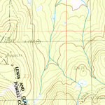 United States Geological Survey Three Brothers, MT (1985, 24000-Scale) digital map