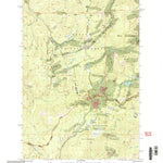 United States Geological Survey Three Brothers, MT (2001, 24000-Scale) digital map