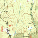 United States Geological Survey Three Brothers, MT (2001, 24000-Scale) digital map