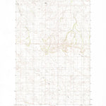 United States Geological Survey Three Buttes Creek West, MT (1983, 24000-Scale) digital map
