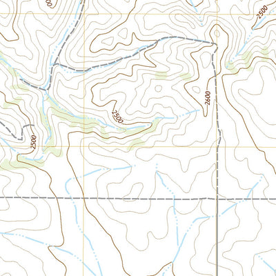 United States Geological Survey Three Buttes Creek West, MT (2020, 24000-Scale) digital map