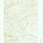 United States Geological Survey Three Buttes, WY (1968, 24000-Scale) digital map
