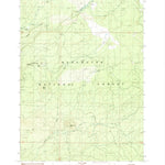 United States Geological Survey Three Creek Butte, OR (1988, 24000-Scale) digital map