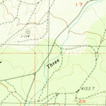 United States Geological Survey Three Creek Butte, OR (1988, 24000-Scale) digital map