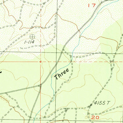 United States Geological Survey Three Creek Butte, OR (1988, 24000-Scale) digital map