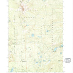 United States Geological Survey Three Fingered Jack, OR (1988, 24000-Scale) digital map