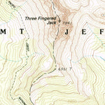 United States Geological Survey Three Fingered Jack, OR (1988, 24000-Scale) digital map