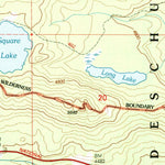 United States Geological Survey Three Fingered Jack, OR (1997, 24000-Scale) digital map