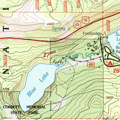 United States Geological Survey Three Fingered Jack, OR (1997, 24000-Scale) digital map