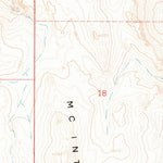 United States Geological Survey Three Fingers Rock, OR (1967, 24000-Scale) digital map