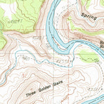 United States Geological Survey Three Fords Canyon, UT (1985, 24000-Scale) digital map