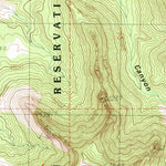 United States Geological Survey Three Fords Canyon, UT (1985, 24000-Scale) digital map