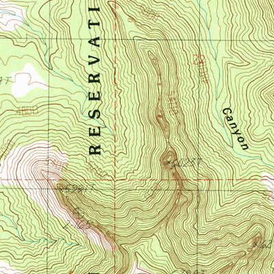 United States Geological Survey Three Fords Canyon, UT (1985, 24000-Scale) digital map