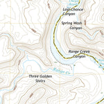 United States Geological Survey Three Fords Canyon, UT (2020, 24000-Scale) digital map