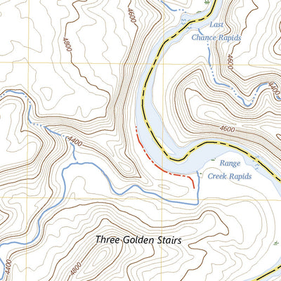 United States Geological Survey Three Fords Canyon, UT (2023, 24000-Scale) digital map