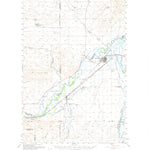 United States Geological Survey Three Forks, MT (1950, 62500-Scale) digital map