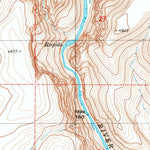 United States Geological Survey Three Forks, OR (1980, 24000-Scale) digital map