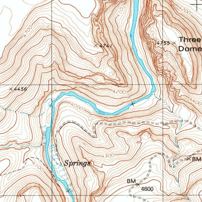 United States Geological Survey Three Forks, OR (1980, 24000-Scale) digital map