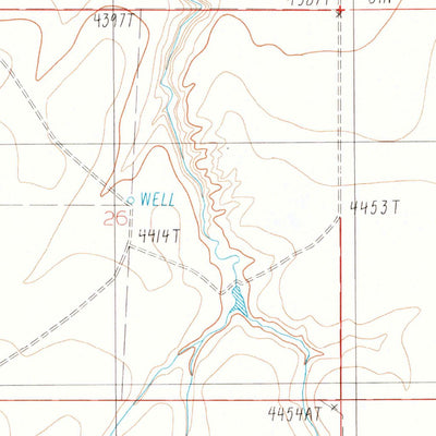 United States Geological Survey Three Forks SE, MT (1987, 24000-Scale) digital map