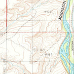 United States Geological Survey Three Forks SE, MT (1987, 24000-Scale) digital map