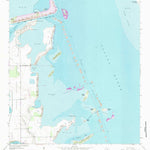 United States Geological Survey Three Islands, TX (1954, 24000-Scale) digital map