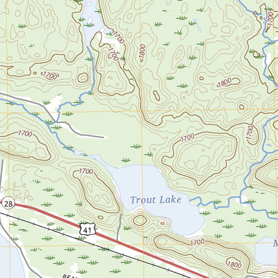 United States Geological Survey Three Lakes, MI (2023, 24000-Scale) digital map