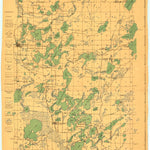 United States Geological Survey Three Lakes, WI (1928, 48000-Scale) digital map