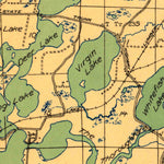 United States Geological Survey Three Lakes, WI (1928, 48000-Scale) digital map