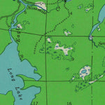 United States Geological Survey Three Lakes, WI (1938, 48000-Scale) digital map