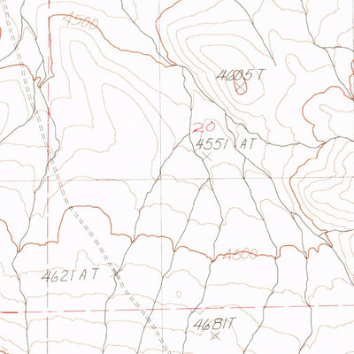 United States Geological Survey Three Man Butte Well, OR (1982, 24000-Scale) digital map